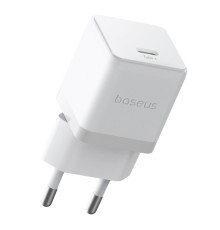 Мережевий зарядний пристрій Baseus Palm Fast Charger 1C 20W EU Moon White (P10111602213-00)