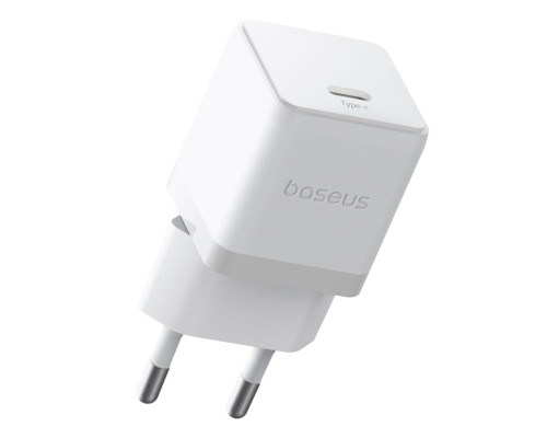 Мережевий зарядний пристрій Baseus Palm Fast Charger 1C 20W EU Moon White (P10111602213-00)