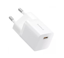 Мережевий зарядний пристрій Baseus GaN5 Fast Charger (mini) 1C 25W EU Moon White (P10110909213-00)