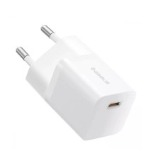 Мережевий зарядний пристрій Baseus GaN5 Fast Charger (mini) 1C 25W EU Moon White (P10110909213-00)