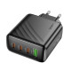 Мережевий зарядний пристрій HOCO CS27A Supply PD67W (3C1A) charger (EU) Black (6942007639835)