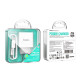 Мережевий зарядний пристрій HOCO C76A Pro Majestic single port PD30W charger set (Type-C to Type-C)(EU) White (6942007616324)
