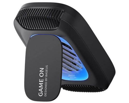 Бездротовий зарядний пристрій з кулером для мобільного Baseus MagPro II Series Ultra-Thin Magnetic Phone Cooler (with Wireless Charger) Cosmic Black (B10572900121-00)