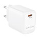 Мережевий зарядний пристрій BOROFONE BN26 Fuente single-port PD20W charger (EU) White (6941991120237)