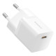 Мережевий зарядний пристрій Baseus GaN5 Fast Charger (mini) 1C 25W EU Moon White (with: Baseus Dynamic 3 Series Fast Charging Data Cable Type-C to Typ (P10110909213-01)