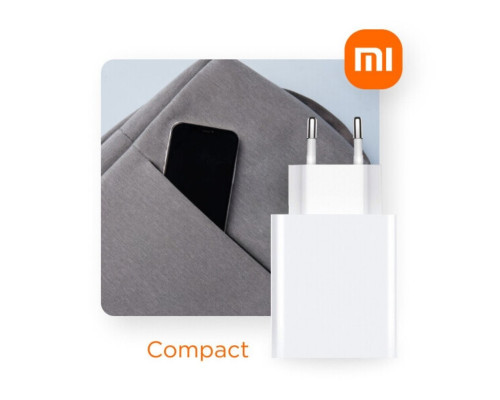 Мережевий зарядний пристрій Xiaomi Wall Charger 33W White Type-C Cable (BHR9956EU)