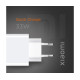 Мережевий зарядний пристрій Xiaomi Wall Charger 33W White Type-C Cable (BHR9956EU)