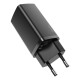 Мережевий зарядний пристрій Baseus GaN2 Lite Quick Charger C+U 65W EU Black (CCGAN2L-B01)