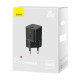 Мережевий зарядний пристрій Baseus GaN5 Fast Charger(mini) 1C 20W EU Black (CCGN050101)