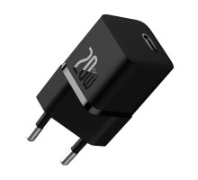 Мережевий зарядний пристрій Baseus GaN5 Fast Charger(mini) 1C 20W EU Black (CCGN050101)