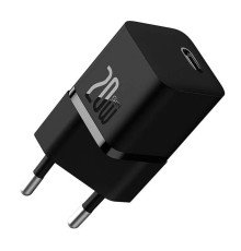 Мережевий зарядний пристрій Baseus GaN5 Fast Charger(mini) 1C 20W EU Black (CCGN050101)