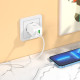 Мережевий зарядний пристрій HOCO N28 Founder PD20W+QC3.0 charger set(C to iP) White (6931474783530)