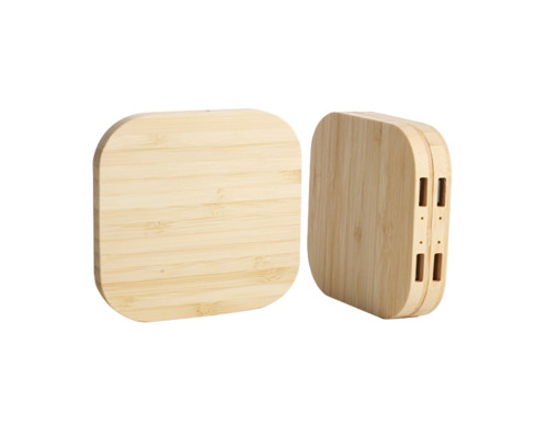 Бездротовий зарядний пристрій NN Q-8 15W wooden (NNQ8)