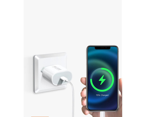 Зарядний пристрій WUW-C178 1Type-C PD20W white (WUW-C178)
