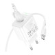 Мережевий зарядний пристрій BOROFONE BAS42A Potential single-port QC3.0 charger set(Micro)(EU) White (6941991113796)