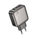 Мережевий зарядний пристрій BOROFONE BAS56A Absolute PD45W(2C1A) charger(EU) Black (6941991116261)