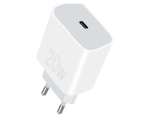 Мережевий зарядний пристрій WUW-C176 20W PD USB-C white (WUW-C176)