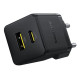 Мережевий зарядний пристрій Baseus Palm Fast Charger C+U 20W EU Cluster Black (P10111608113-00)
