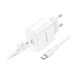 Мережевий зарядний пристрій BOROFONE BA81A single port PD20W charger set (Type-C to Type-C) (EU) White (6941991108204)