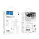 Мережевий зарядний пристрій HOCO C148A Charm single port PD30W charger set (C to C) (EU) White (6942007630320)