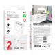Мережевий зарядний пристрій BOROFONE BN16 Tough PD45W dual port(1C1A) charger set(Type-C to Type-C)(EU) White (6941991108440)
