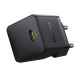 Мережевий зарядний пристрій Baseus Palm Fast Charger 1C 20W EU Cluster Black (P10111602113-00)