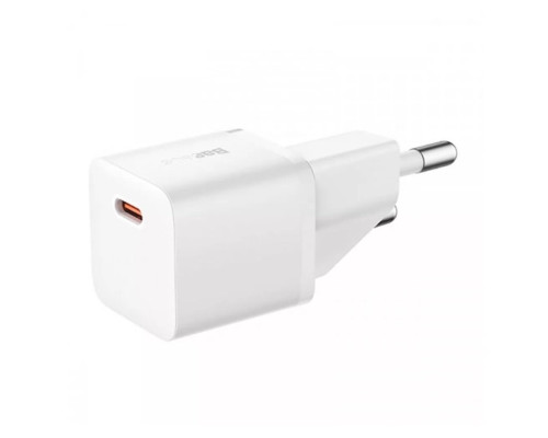 Мережевий зарядний пристрій Baseus GaN5S Fast Charger 1C 20W EU Moon White (P10162503213-00)