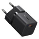 Мережевий зарядний пристрій Baseus GaN5 Fast Charger (mini) 1C 25W EU Cluster Black (P10110909113-00)