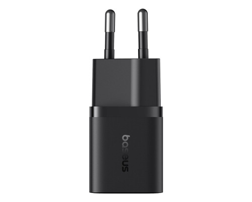 Мережевий зарядний пристрій Baseus GaN5 Fast Charger (mini) 1C 25W EU Cluster Black (P10110909113-00)