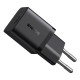 Мережевий зарядний пристрій Baseus GaN5 Fast Charger (mini) 1C 25W EU Cluster Black (P10110909113-00)