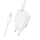 Мережевий зарядний пристрій BOROFONE BN28 Fuente single port PD30W charger (EU) White (6941991120299)