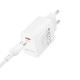 Мережевий зарядний пристрій BOROFONE BN28 Fuente single port PD30W charger (EU) White (6941991120299)