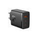 Мережевий зарядний пристрій Baseus Cube Pro Fast Charger 2C+U 65W EU Cluster Black (P10152301113-00)