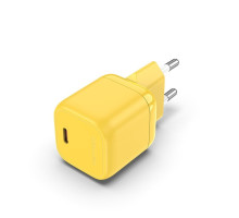 Зарядний пристрій Vention 1-port USB-C GaN Charger(30W) EU-Plug Yellow (FAKY0-EU) (FAKY0-EU)