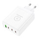 Зарядний пристрій WUW-C158 1USB 3Type-C PD100W white (WUW-C158)
