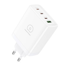 Зарядний пристрій WUW-C158 1USB 3Type-C PD100W white (WUW-C158)
