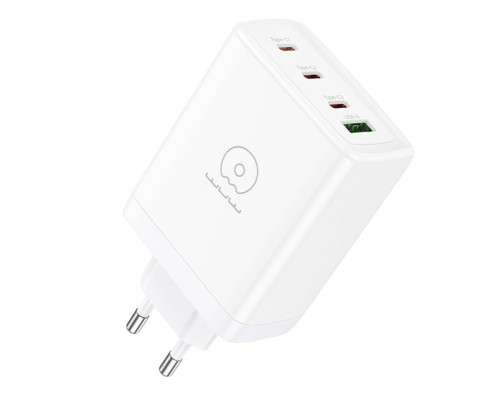 Зарядний пристрій WUW-C158 1USB 3Type-C PD100W white (WUW-C158)