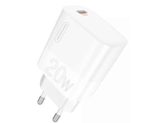 Мережевий зарядний пристрій WUW-C196 1Type-C PD20W white (WUW-C196)