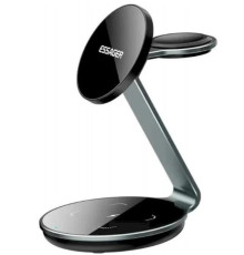 Бездротовий зарядний пристрій ESSAGER EWXCX3-HY0G-Z 3 IN 1 black (EWXCX3-HY0G-Z)
