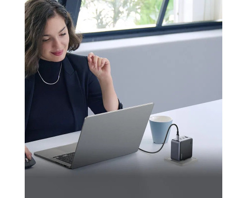 Мережевий зарядний пристрій UGREEN Nexode S 100W 4-Port GaN Fast Charger EU (UGR-35043)