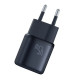 Мережевий зарядник пристрій Baseus PicoGo GaN Fast Charger 1C 45W EU Cosmic Black (P10176800123-00)