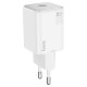 Мережевий зарядний пристрій HOCO N40 Mighty single port PD20W charger White (6942007616973)