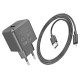 Мережевий зарядний пристрій HOCO CS11A Ocean single port charger set(Micro) 10.5W Black (6942007603584 )