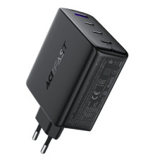 Мережевий зарядний пристрій ACEFAST A94 PD100W GaN (3*USB-C+USB-A) charger Black (6974316283133)