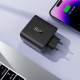 Мережевий зарядний пристрій ACEFAST A94 PD100W GaN (3*USB-C+USB-A) charger Black (6974316283133)