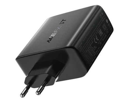 Мережевий зарядний пристрій ACEFAST A94 PD100W GaN (3*USB-C+USB-A) charger Black (6974316283133)