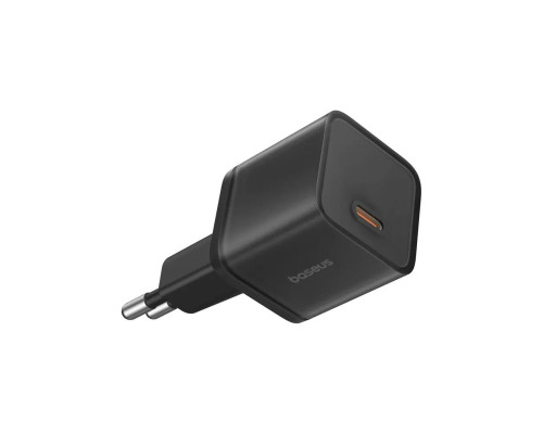 Мережевий зарядний пристрій Baseus GaN5S Fast Charger 1C 30W EU Cluster Black (P10162504113-00)