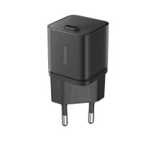 Мережевий зарядний пристрій Baseus GaN5S Fast Charger 1C 30W EU Cluster Black (P10162504113-00)