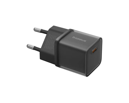 Мережевий зарядний пристрій Baseus GaN5S Fast Charger 1C 30W EU Cluster Black (P10162504113-00)