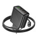 Мережевий зарядний пристрій HOCO CS27A Supply PD67W (3C1A) charger set (C to C)(EU) Black (6942007639842)